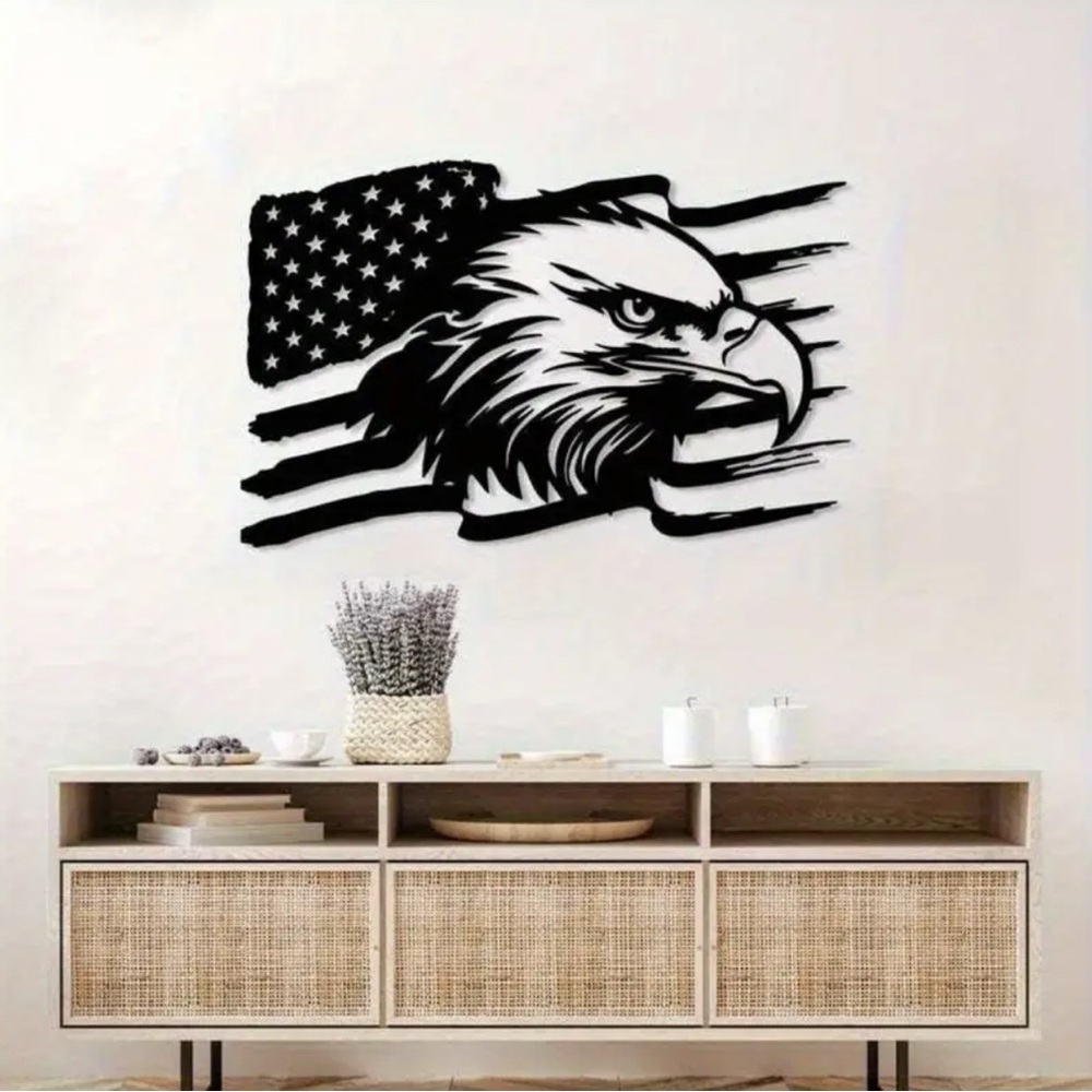Black Eagle Wall Art Decor